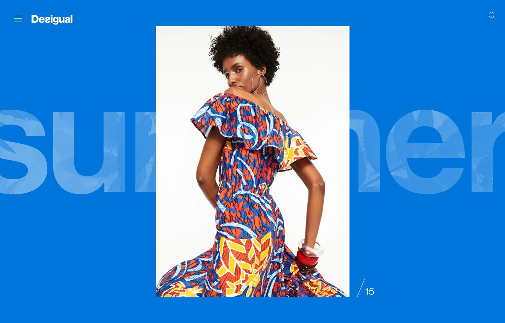 Carousel: Home of the experiential Desigual B2B application for iPad_UI design.